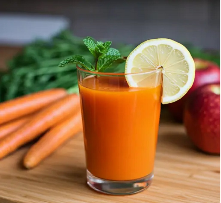 Carrot Ginger Glow Drink Recipe