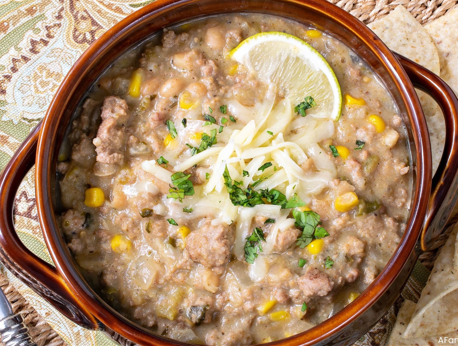 Slow Cooker Turkey and White Bean Chili