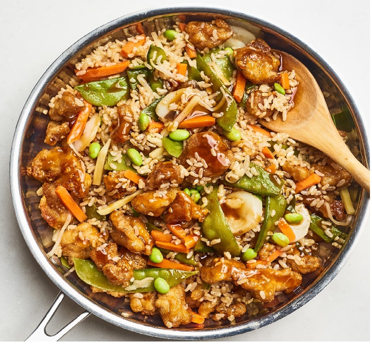 Trader Joe’s Orange Chicken Stir-Fry Recipe
